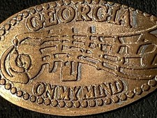 Georgia On My Mind Zc Elongated Penny #080219