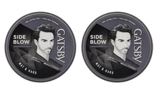 Gatsby Styling Wax Mat and Hard Strong Hold, Anytime Re-Stylable & Easy Wash 75g