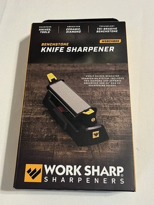 Benchstone WORK SHARP Sharpeners Knife Sharpener WSB HSS Angle Guided NOB