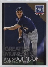 2019 Update 150 Years of Professional Baseball Black /299 Randy Johnson HOF 18da