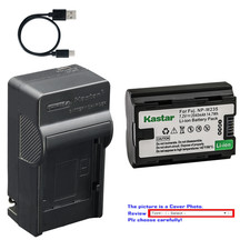 Kastar NPW235 Battery AC  USB-C Charger for Fujifilm GFX 100S and 50S II Camera