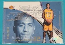 2002-03 SPx /2999 RC #162 Jannero Pargo Los Angeles Lakers BASKETBALL Card K7