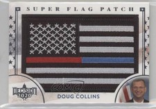 2020 Decision 2020 Super Flag Patch Silver Doug Collins #SF14 Patch 2s2