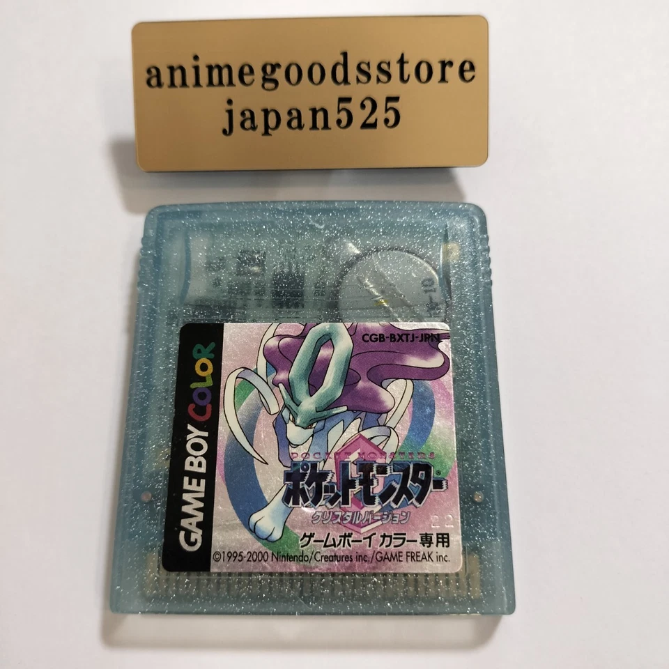 Pokemon Crystal Version Game Boy Color Japan GBC Nintendo Cartridge Authentic - Image 4 of 4