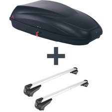 Dachbox G3 Krono 320 + Dachträger G3 für Opel Astra H Caravan (Kombi) Typ L35 FP