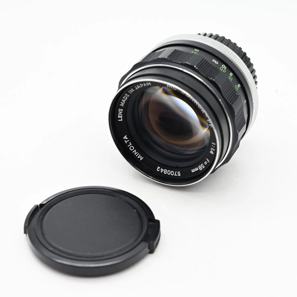 Minolta Rokkor PF 58mm Focal f/1.4 Camera Lenses for sale | eBay