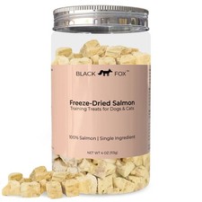Freeze-Dried Salmon Training Treats for Dogs and Cats  280 Treats, 4oz Singl...