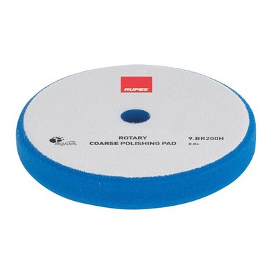 RUPES Rotary Coarse Polishing Foam Pad 175/180mm - Blue 9.BR200H UPC
