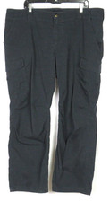 Under Armour Dark Blue Stretch Canvas Cargo Pants Straight Leg Men's 42 X 30