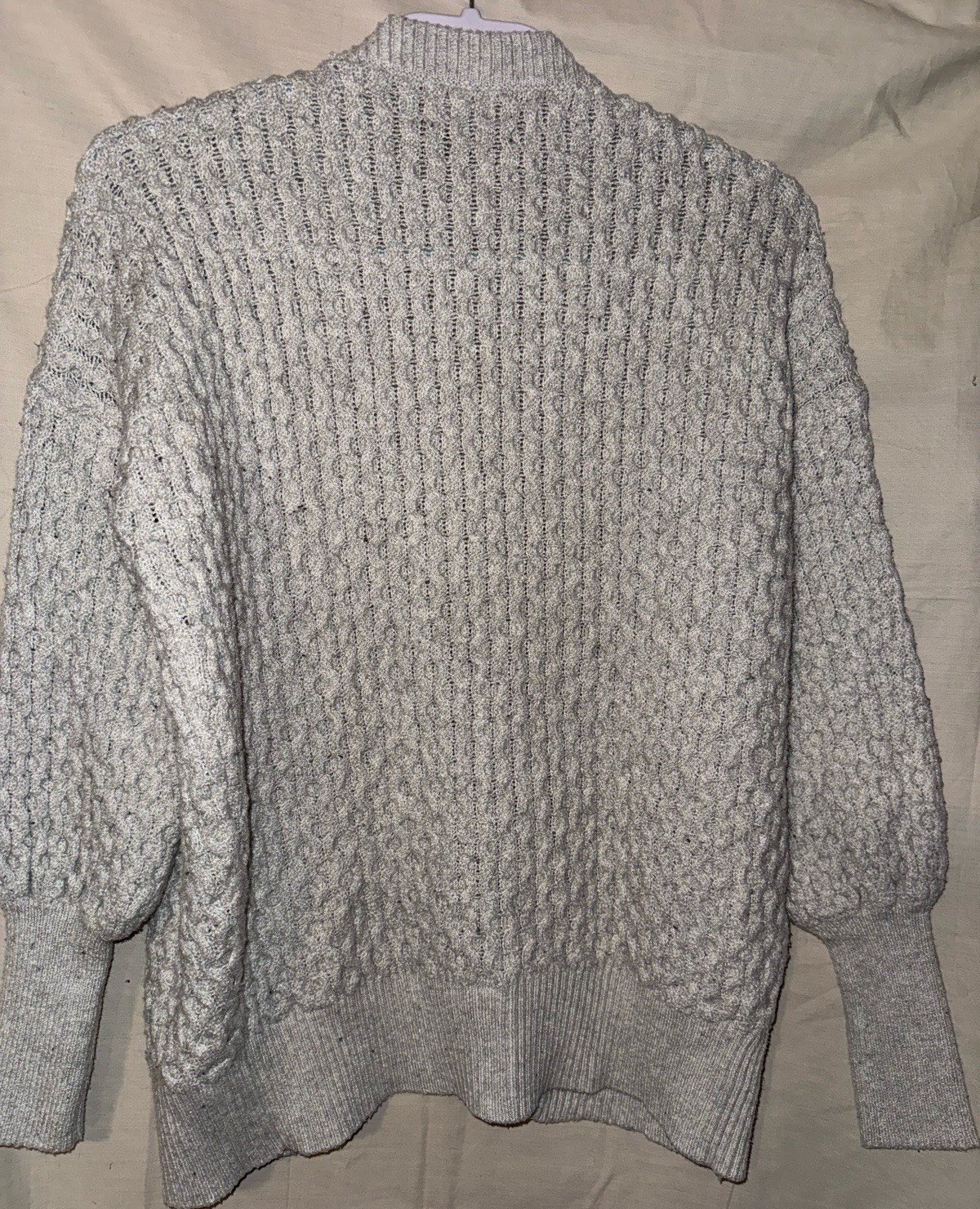 Universal Thread S Gray Open Front Knit Cardigan … - image 2