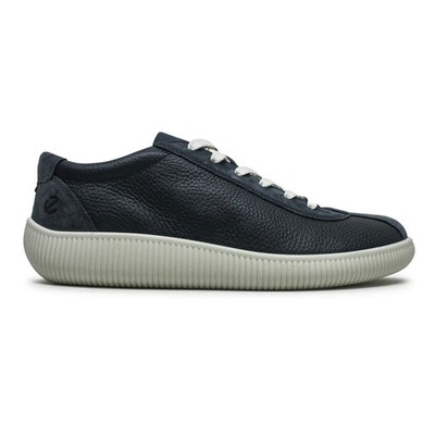 ECCO Neu mit Karton Herren Sneaker SOFT ZERO BALLON Marine Leder 537754 UK 8-8,5 / EU 42
