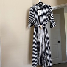 Zara linen dress,Brand new, Zara, Medium
