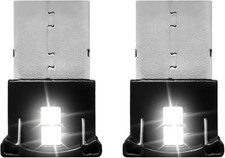 2 PCS Mini USB LED Light, 8 Color Adjustable Auto Ambient Night Decoration