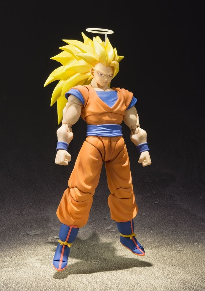 Dragon Ball Z S.H. Figuarts Action Figure SSJ 3 Son Goku 16 cm Bandai