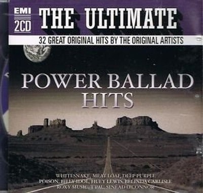 The Ultimate Power Ballad Hits -  CD 7WVG The Cheap Fast Free Post