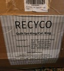 RECYCO Velvet Quilt King Size, Luxury Velvet Bedding Set, Ultra Soft King Quilt