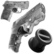 Two Micro Trigger Stops Fit Smith & Wesson Bodyguard 380 & M&P 380  Black (s20)