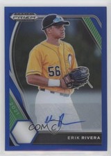 2021 Panini Prizm Draft Picks Blue Prizm Auto 6/99 Erik Rivera #PDP215 Auto 0l1