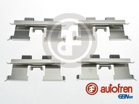 Autofren Seinsa ZubehöRsatz, Scheibenbremsbelag D42689A FüR Hyundai KIA