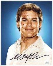 Michael C Hall Signed 8x10 Photo Dexter Morgan Autographed JSA COA #1 Michael C Hall Signed 8x10 Photo Dexter Morgan Autographed JSA COA #1
