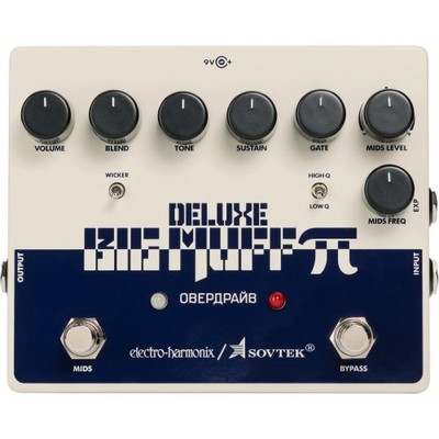 Electro Harmonix Sovtek Deluxe Big Muff Pi Fuzz/Sustainer | Neu