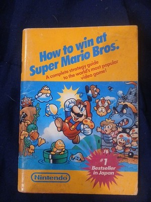 How to Win at Super Mario Bros Nintendo Players Guide Good Shape See Pics