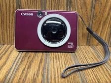 Canon Ivy CLIQ CV-123 Instant Camera Printer Pink - Missing Battery