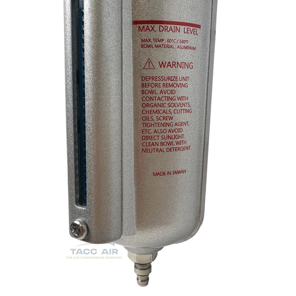 Oil Coalescing Filter 3/4" NPT Compressed Air Compressor Inline Separator 0.01u