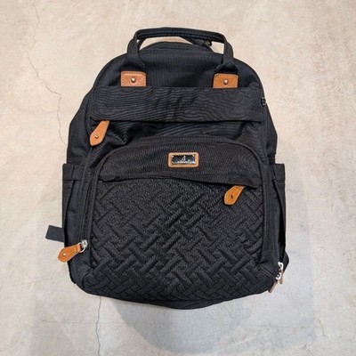 BabbleRoo Diaper Bag Black Unisex Black BBR139