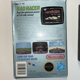 Rad Racer 1987 Nintendo Entertainment System (NES)