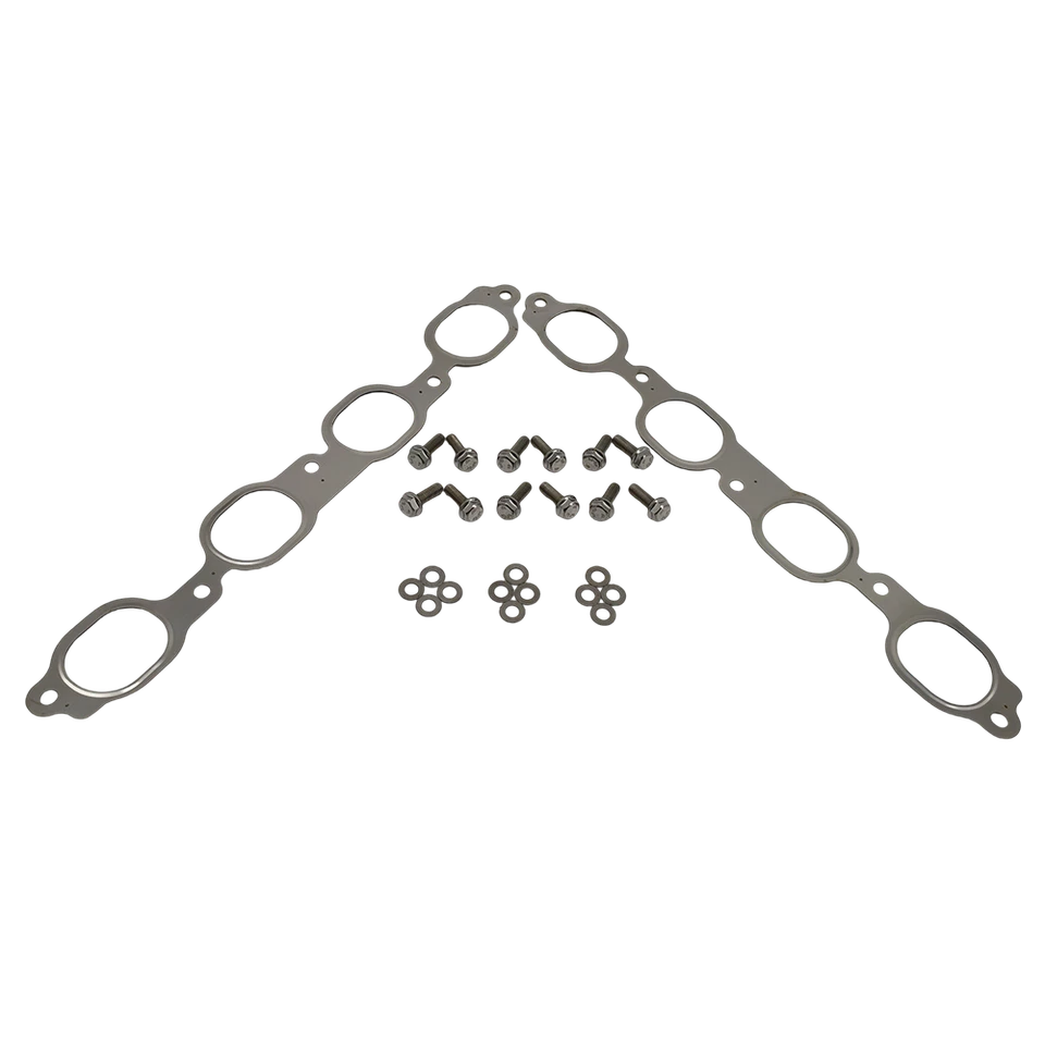 For GM Pair Header Exhaust Manifold Gaskets w/Bolts LT1 LT4 L83 L86 L8T L84 L87 - Image 3 of 4