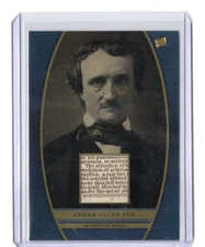 2024 Pieces of the Past Edgar Allan Poe Blue HISTORIC RELIC #SR-EAP