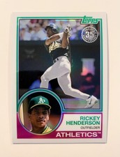 2018 Topps Baseball Silver Pack 1983 Chrome Promo Cards 8