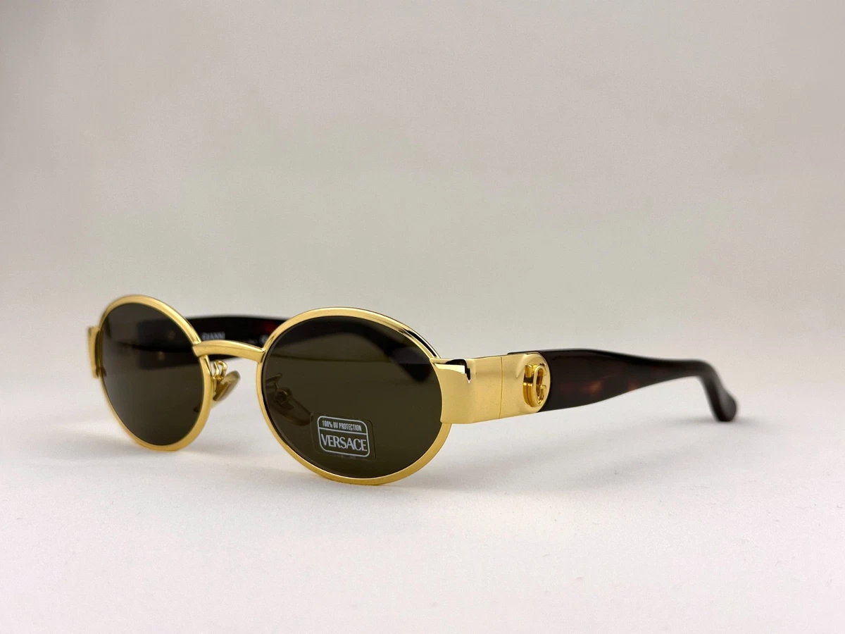 Versace Oval Vintage Sunglasses for sale | eBay