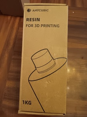 Anycubic Water Wash Resin 2.0, Gray, 1KG, Brand New (26-179)