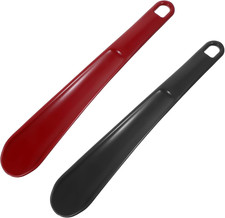 2 Pack Extra Long Shoe Horns for Men Women Seniors Travel Shoe Helpers