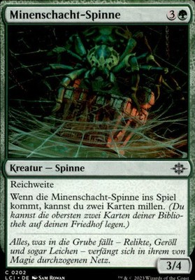 MTG Minenschacht-Spinne LCI 202 DE Common (6338)