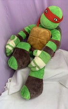 Nickelodeon Teenage Mutant Ninja Turtles Plush Doll Toy Raphael Large 24  No Tag