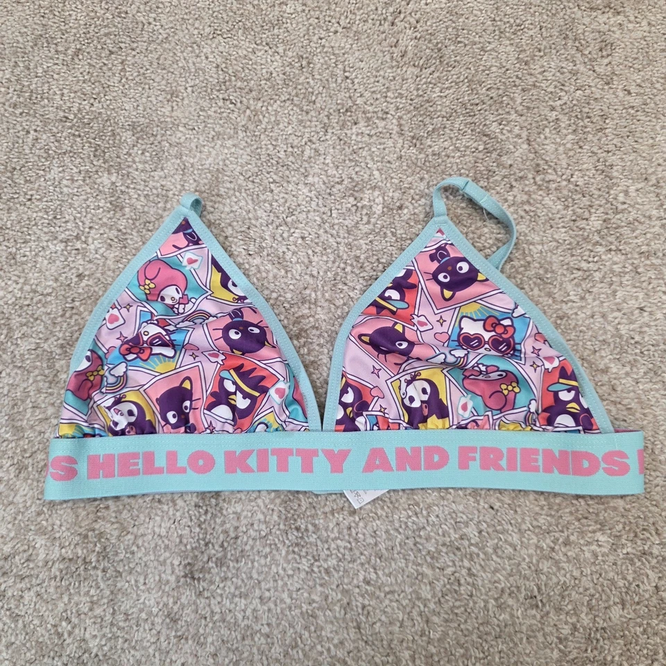 Sujetador bikini grande Sanrio Hello Kitty Juniors rosa Foto 2 de 4