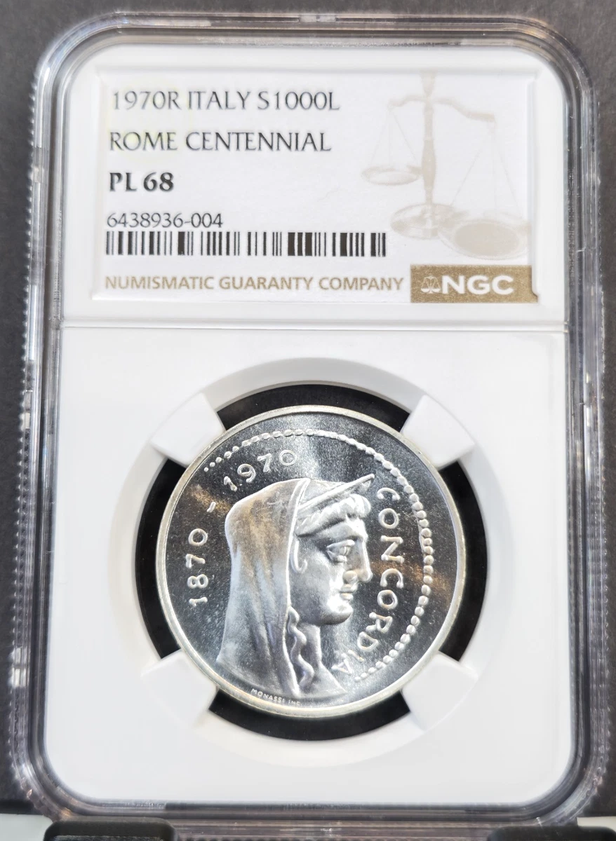 Preços baixos em Moedas de prata 1970 Italiano (1861 até o