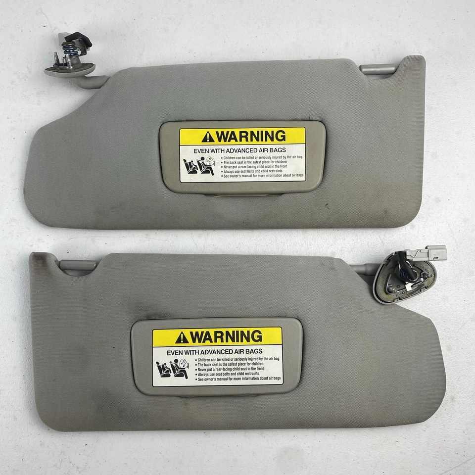 Juego de parasol gris para conductor y pasajero Honda Accord 2003-2007 Foto 2 de 4