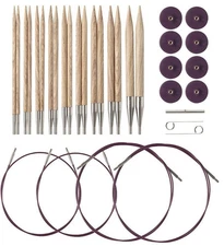 Sunstruck Interchangeable Needle Set: Purple Cables