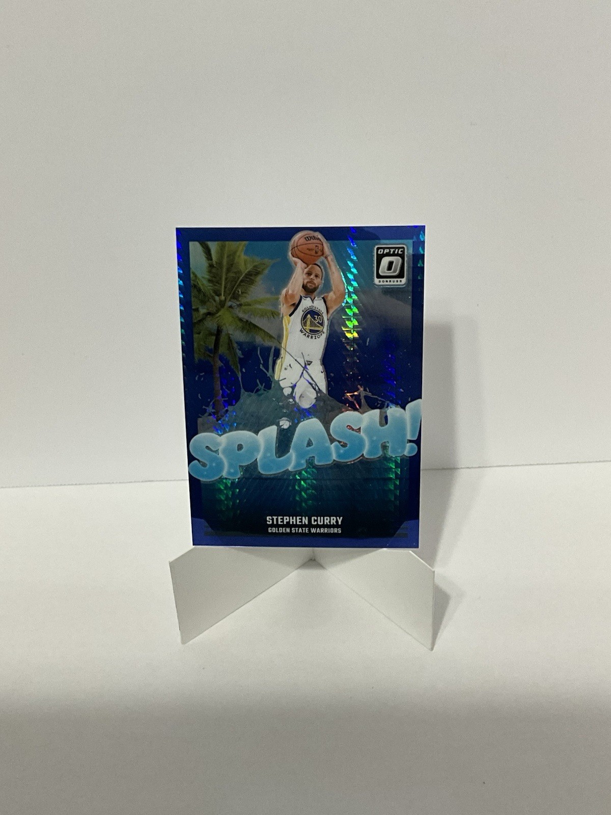 2024 Donruss Optic Splash Stephen Curry Blue Wave Prizm /175