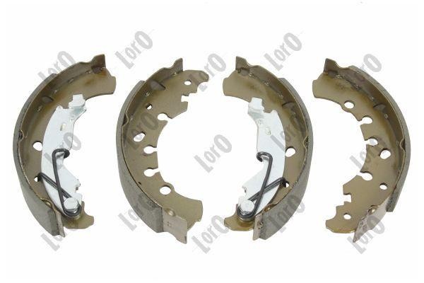 ABAKUS Brake Shoe Set 231-05-054 With Lever Reinforced 38 mm 203 mm