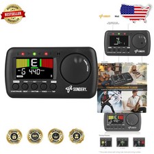 Versatile 3-in-1 Metronome Tuner with Tap Tempo Tone Gen