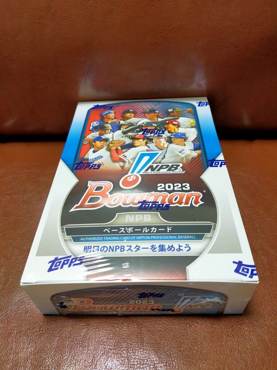 2023 Topps NPB Bowman Baseball Card Factory Sealed Box From 2023 Topps NPB Bowman Baseball Card Factory Sealed Box From