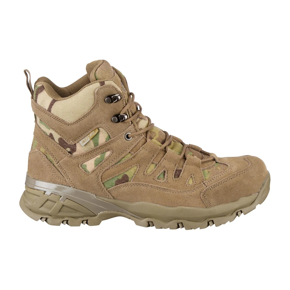 Teesar SQUAD MULTICAM side zipped boots camping hiking trekking combat footwear - Image 4 of 4