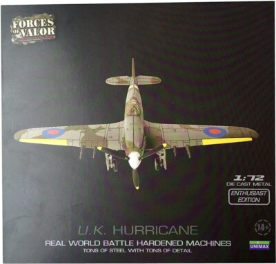 Unimax Forces of Valor 85090 1/72 Hawker Hurricane Mk II LF686 RAF Nr. 41 OTU