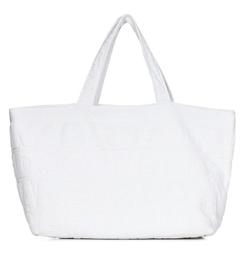 BOLSO DE COMPRAS DSQUARED2 DOBLE LOGOTIPO DE PLAYA HECHO EN ITALIA SPW0088168065041062 - Imagen 2 de 5