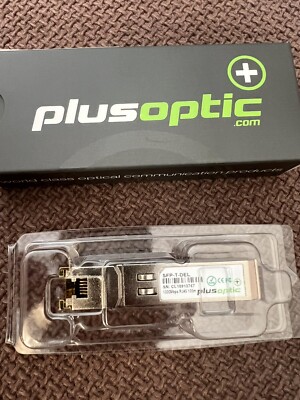 Plusoptic SFP-T-DEL Netzwerk Transceiver Modul ''NEU''